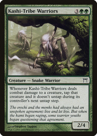 Kashi-Tribe Warriors [Champions of Kamigawa] | Gate City Games LLC