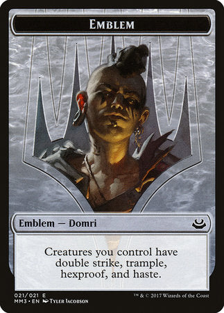 Emblem - Domri Rade [Modern Masters 2017 Tokens] | Gate City Games LLC