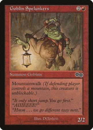 Goblin Spelunkers [Urza's Saga] | Gate City Games LLC