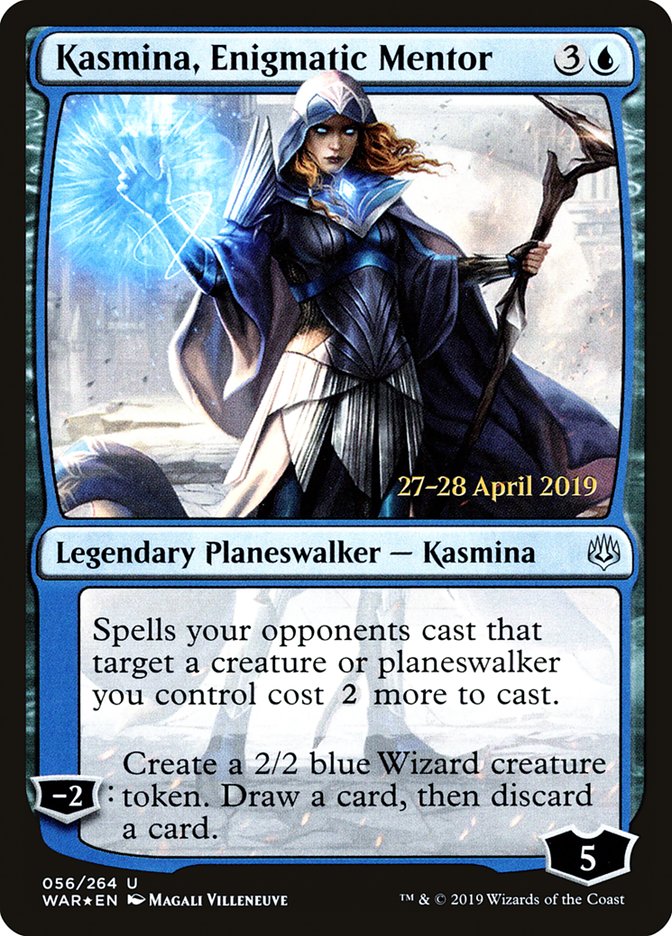Kasmina, Enigmatic Mentor  [War of the Spark Prerelease Promos] | Gate City Games LLC