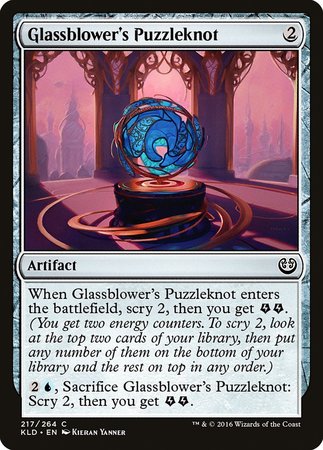 Glassblower's Puzzleknot [Kaladesh] | Gate City Games LLC