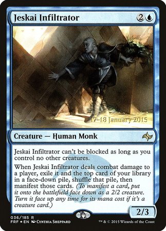 Jeskai Infiltrator [Fate Reforged Promos] | Gate City Games LLC