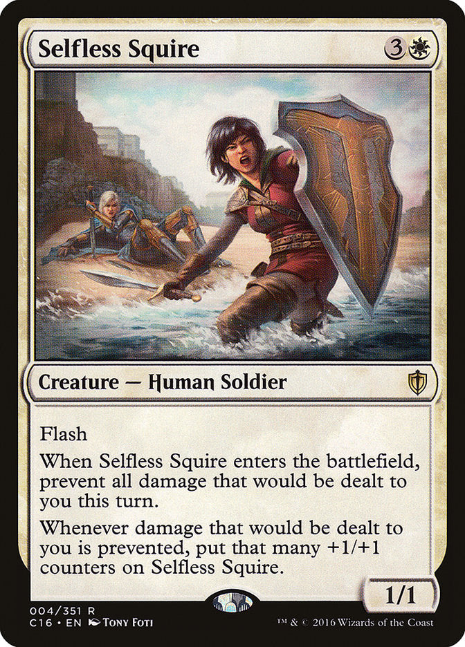 Selfless Squire [Commander 2016] | Gate City Games LLC