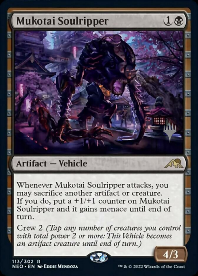 Mukotai Soulripper (Promo Pack) [Kamigawa: Neon Dynasty Promos] | Gate City Games LLC