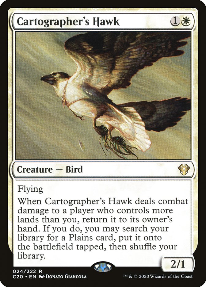 Cartographer's Hawk [Commander 2020] | Gate City Games LLC