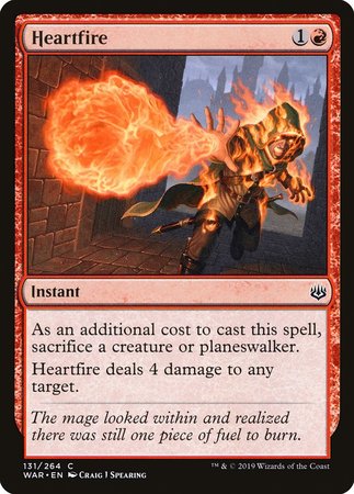 Heartfire [War of the Spark] | Gate City Games LLC