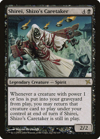 Shirei, Shizo's Caretaker [Betrayers of Kamigawa] | Gate City Games LLC