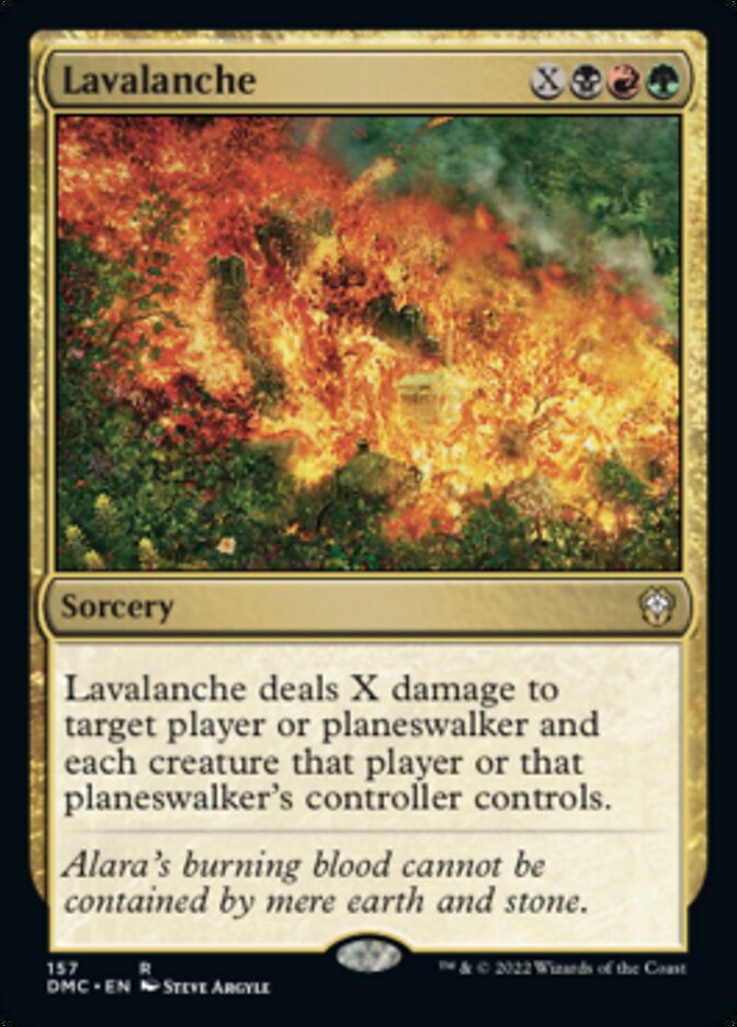 Lavalanche [Dominaria United Commander] | Gate City Games LLC