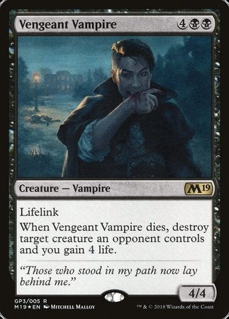 Vengeant Vampire (2018 Gift Pack) [M19 Gift Pack] | Gate City Games LLC