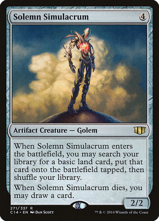 Solemn Simulacrum [Commander 2014] | Gate City Games LLC