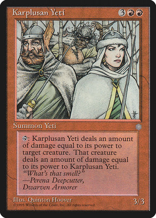 Karplusan Yeti [Ice Age] | Gate City Games LLC