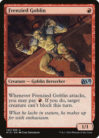 Frenzied Goblin [Magic 2015] | Gate City Games LLC