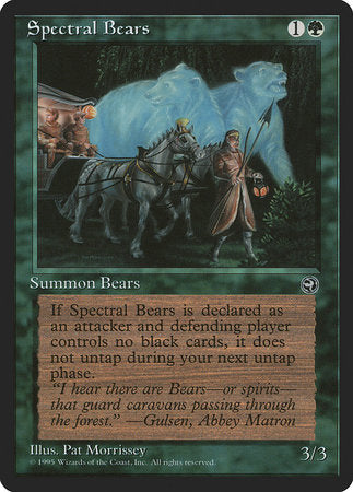 Spectral Bears [Homelands] | Gate City Games LLC