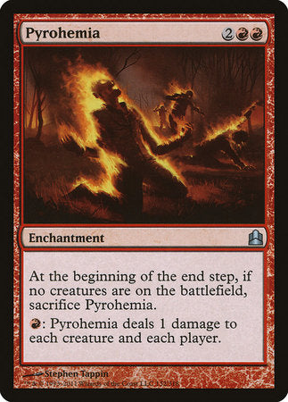 Pyrohemia [Commander 2011] | Gate City Games LLC