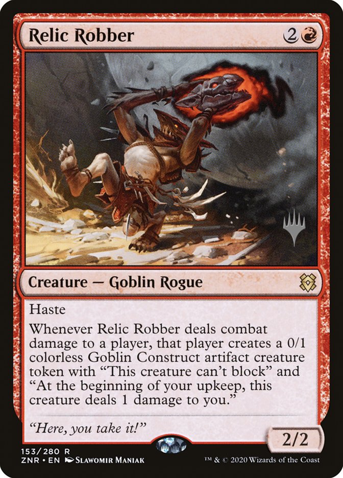 Relic Robber (Promo Pack) [Zendikar Rising Promos] | Gate City Games LLC