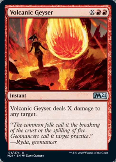 Volcanic Geyser [Core Set 2021] | Gate City Games LLC