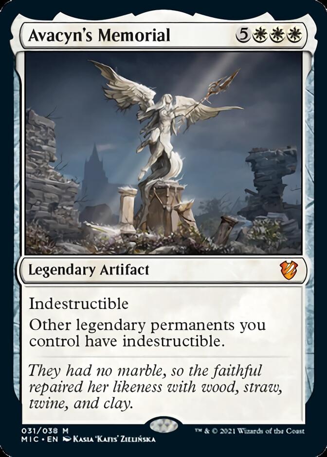 Avacyn's Memorial [Innistrad: Midnight Hunt Commander] | Gate City Games LLC