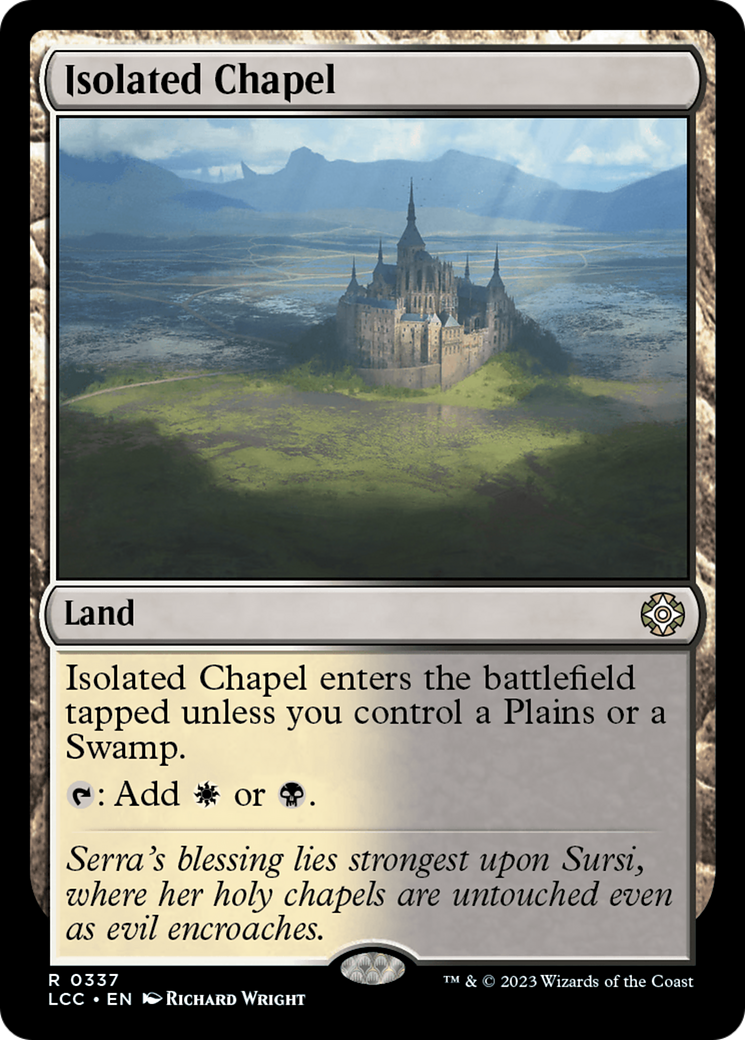 Isolated Chapel [The Lost Caverns of Ixalan Commander] | Gate City Games LLC