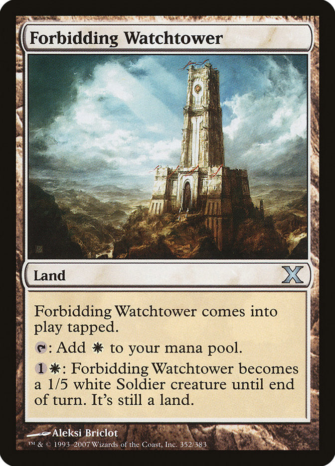 Forbidding Watchtower [Tenth Edition] | Gate City Games LLC
