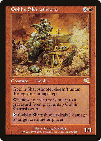 Goblin Sharpshooter [Onslaught] | Gate City Games LLC