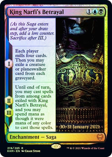 King Narfi's Betrayal [Kaldheim Prerelease Promos] | Gate City Games LLC