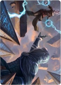 Nahiri's Binding Art Card [Zendikar Rising Art Series] | Gate City Games LLC