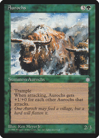 Aurochs [Ice Age] | Gate City Games LLC