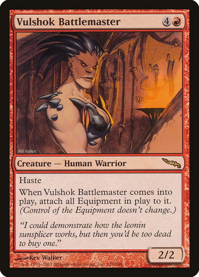 Vulshok Battlemaster [Mirrodin] | Gate City Games LLC
