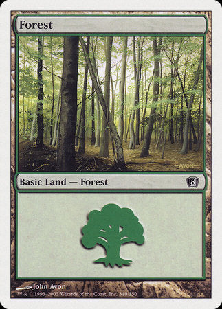 Forest (349) [Eighth Edition] | Gate City Games LLC