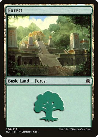 Forest (276) [Ixalan] | Gate City Games LLC
