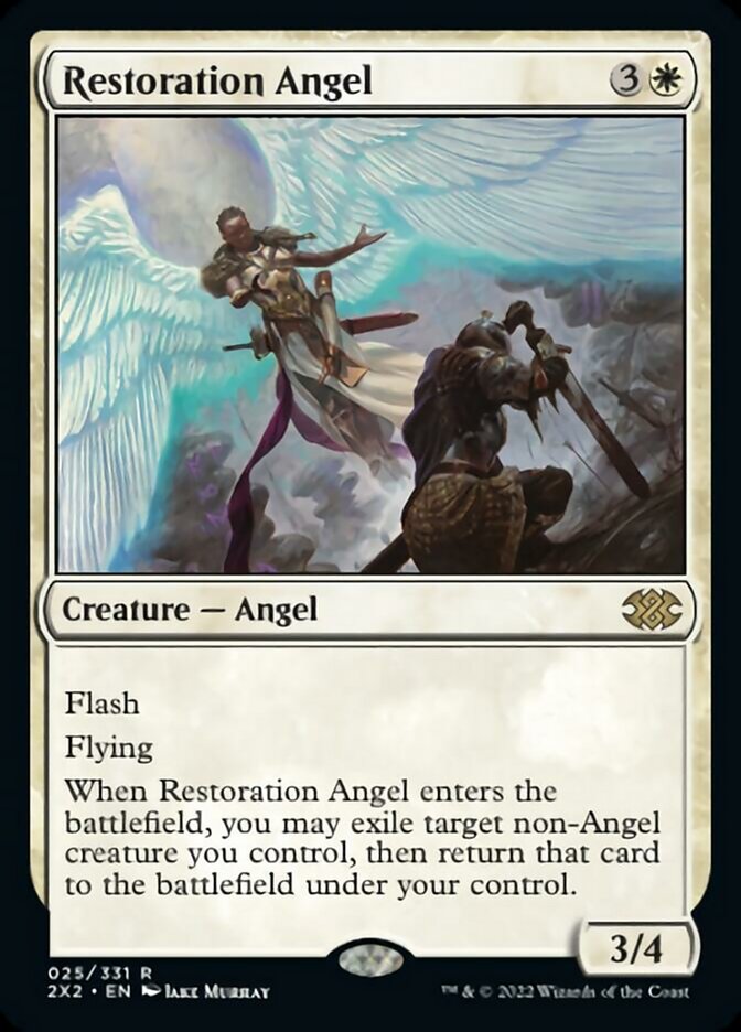 Restoration Angel [Double Masters 2022] | Gate City Games LLC