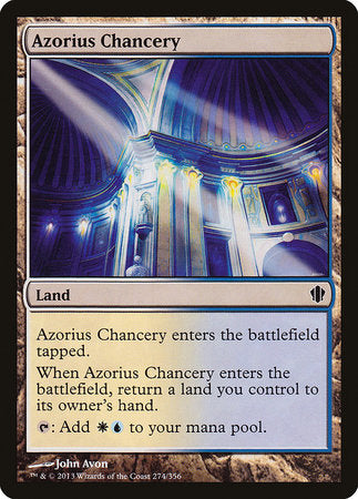 Azorius Chancery [Commander 2013] | Gate City Games LLC