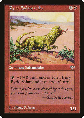 Pyric Salamander [Mirage] | Gate City Games LLC