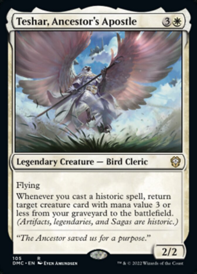 Teshar, Ancestor's Apostle [Dominaria United Commander] | Gate City Games LLC