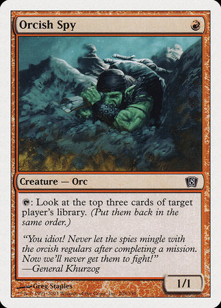 Orcish Spy [Eighth Edition] | Gate City Games LLC