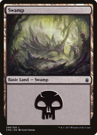 Swamp (298) [Commander Anthology] | Gate City Games LLC