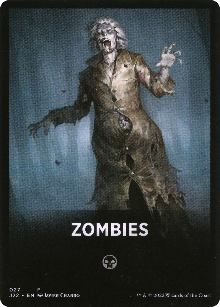 Zombies Theme Card [Jumpstart 2022 Front Cards] | Gate City Games LLC