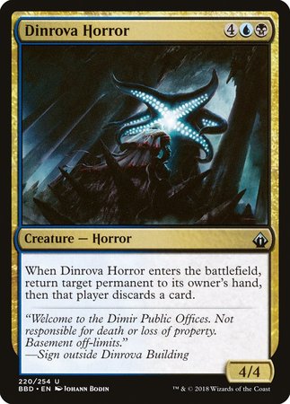 Dinrova Horror [Battlebond] | Gate City Games LLC