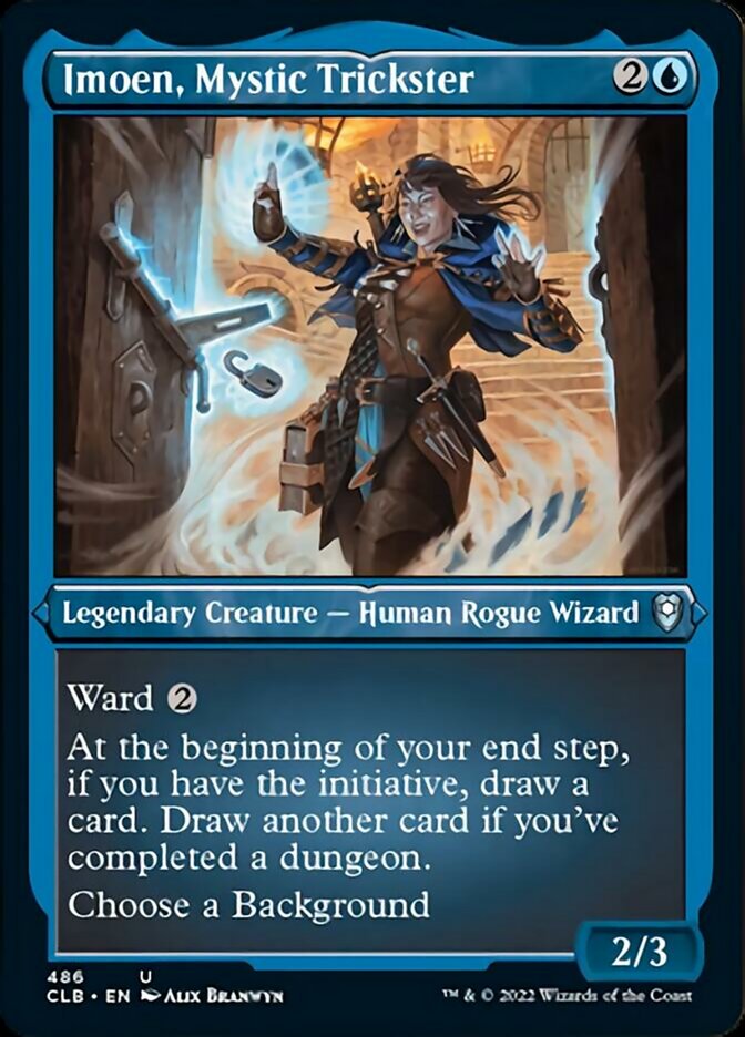 Imoen, Mystic Trickster (Foil Etched) [Commander Legends: Battle for Baldur's Gate] | Gate City Games LLC