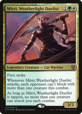 Mirri, Weatherlight Duelist [Commander 2017] | Gate City Games LLC