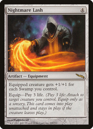 Nightmare Lash [Mirrodin] | Gate City Games LLC