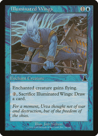 Illuminated Wings [Urza's Destiny] | Gate City Games LLC