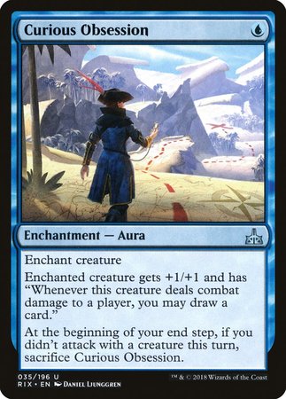 Curious Obsession [Rivals of Ixalan] | Gate City Games LLC