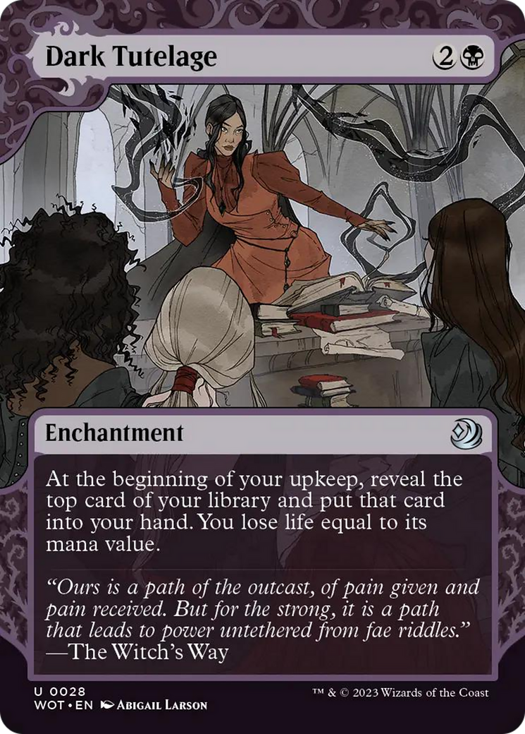 Dark Tutelage [Wilds of Eldraine: Enchanting Tales] | Gate City Games LLC