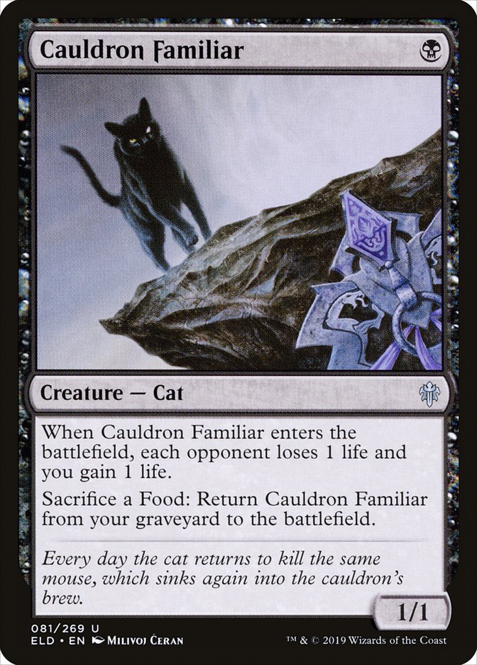 Cauldron Familiar [Throne of Eldraine] | Gate City Games LLC