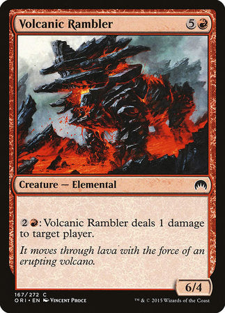 Volcanic Rambler [Magic Origins] | Gate City Games LLC