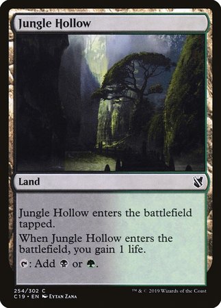 Jungle Hollow [Commander 2019] | Gate City Games LLC