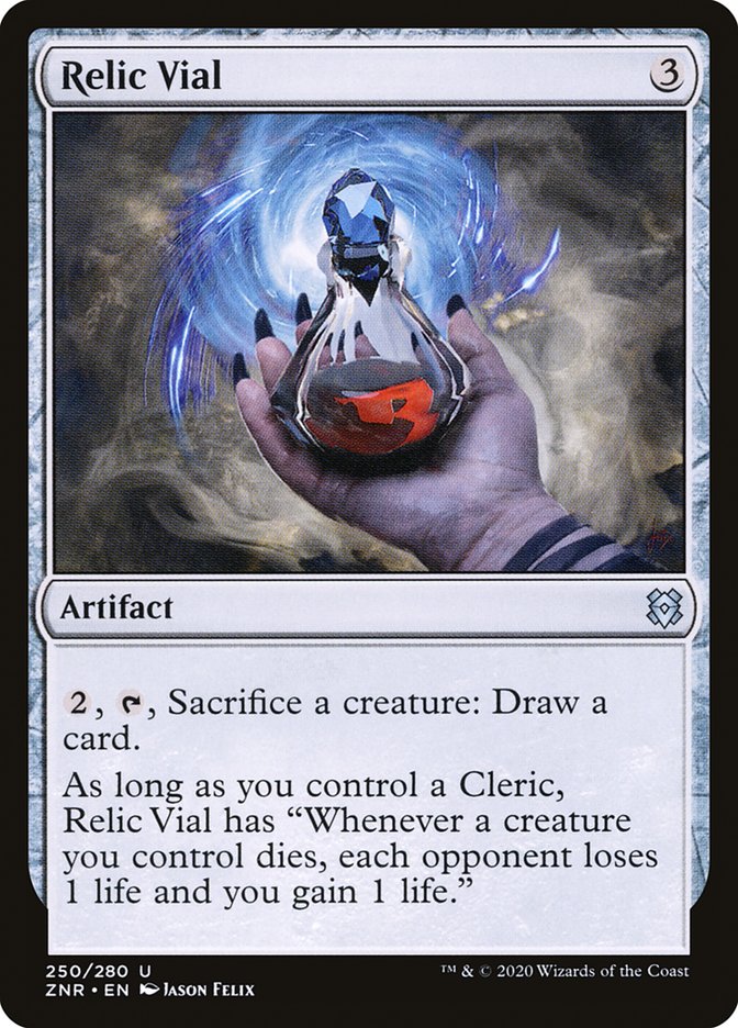 Relic Vial [Zendikar Rising] | Gate City Games LLC