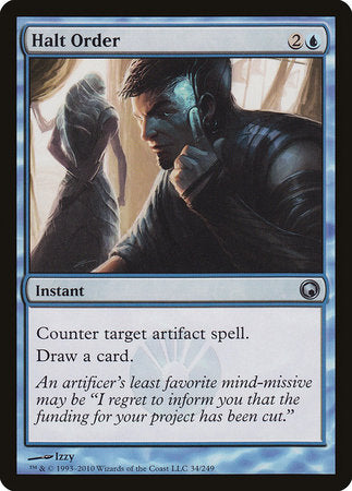 Halt Order [Scars of Mirrodin] | Gate City Games LLC