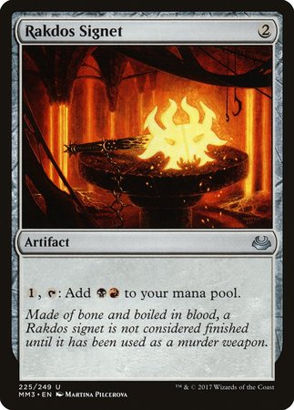 Rakdos Signet [Modern Masters 2017] | Gate City Games LLC